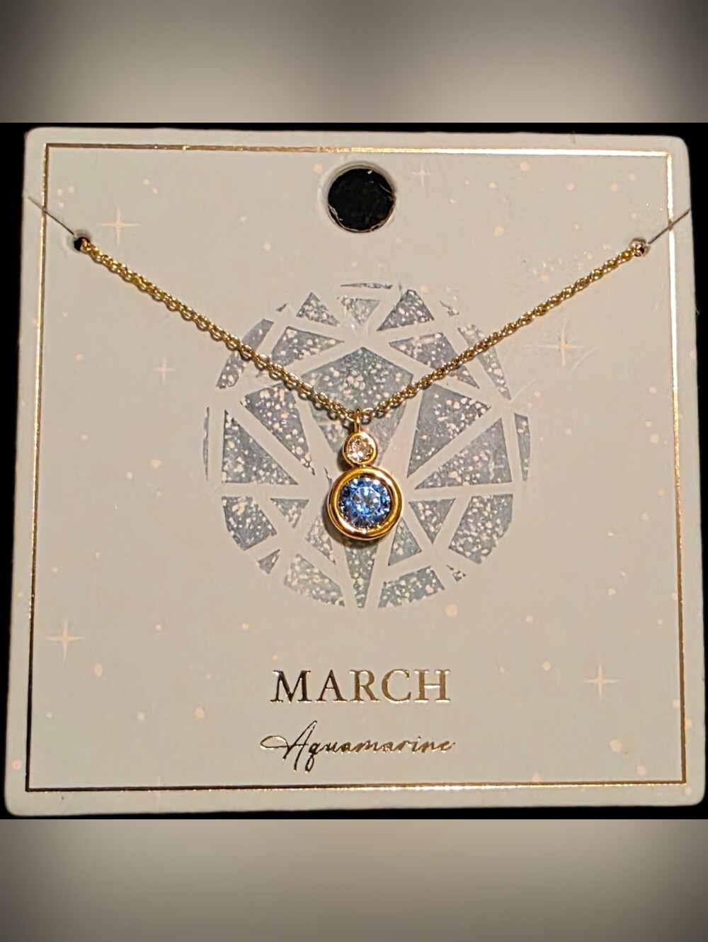 Aquamarine Pendant Necklace